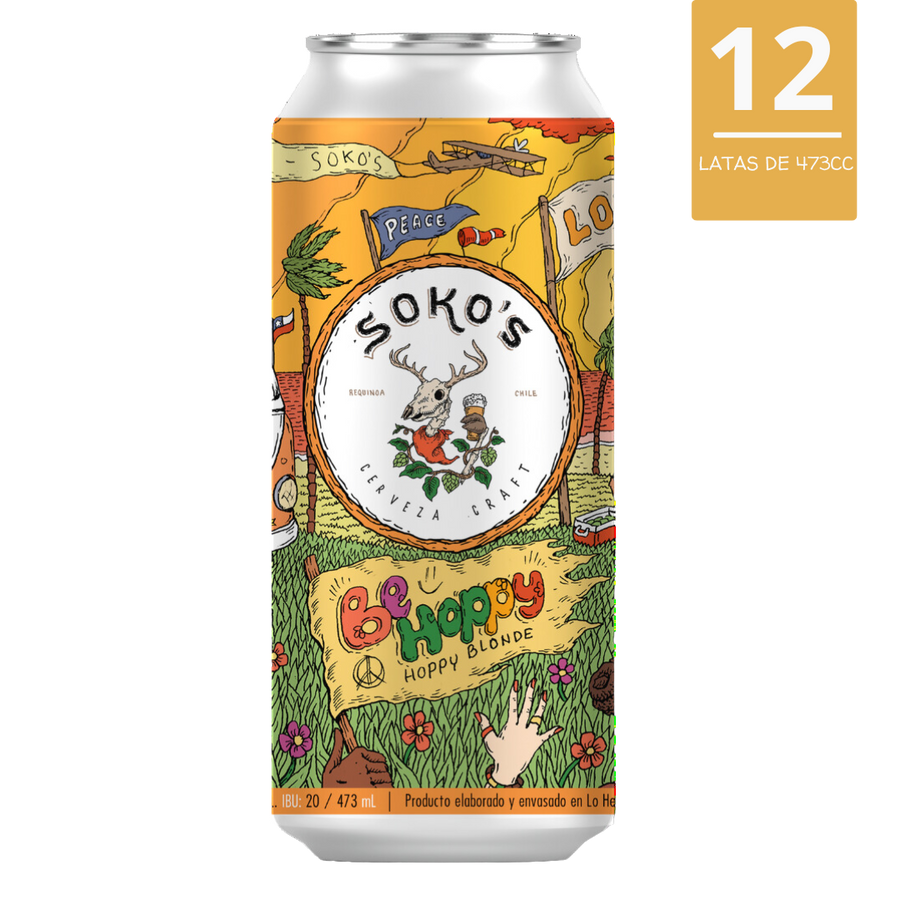 12 Cervezas 473cc Be Hoppy