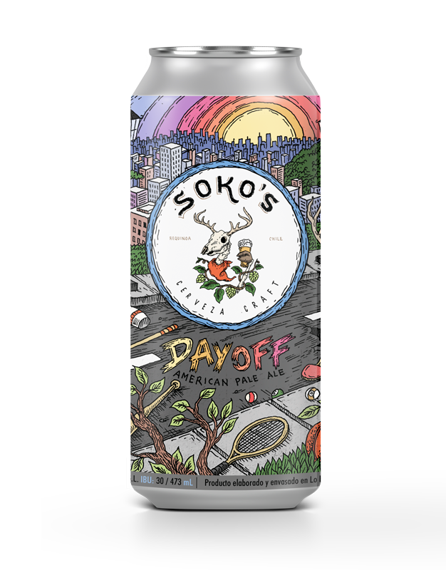Cerveza 473cc Day Off American Pale Ale
