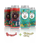4 Cervezas 473cc Tropical Passion Pack